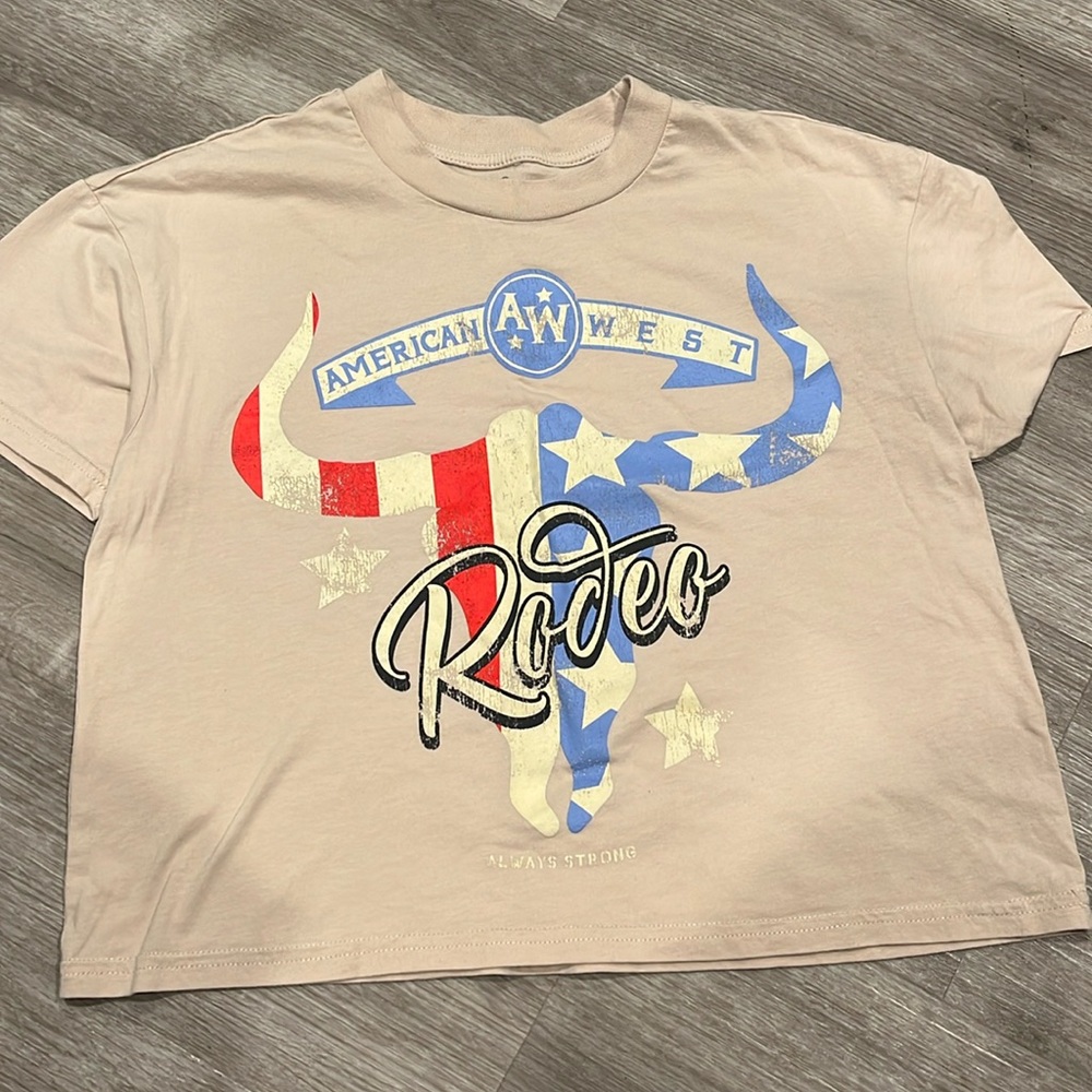 Tan crop top